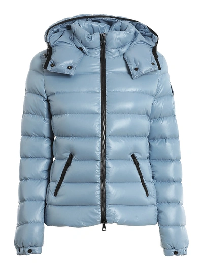 Shop Moncler Bady Puffer Jacket In Light Blue