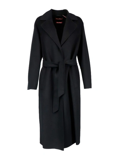 Shop Max Mara Ermanna Coat In Black