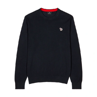 Shop Ps By Paul Smith Navy Cotton Sweatshirt