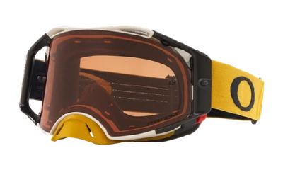 Shop Oakley Airbrake® Mx Goggles In Gold