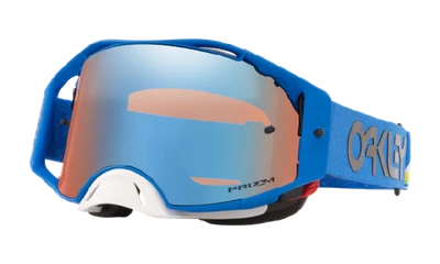 Shop Oakley Airbrake® Mx Goggles In Blue
