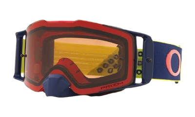 Shop Oakley Front Line™ Mx Goggles In Red,yellow