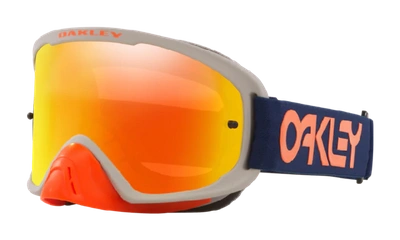 Shop Oakley O-frame® 2.0 Pro Mx Goggles In Red,blue