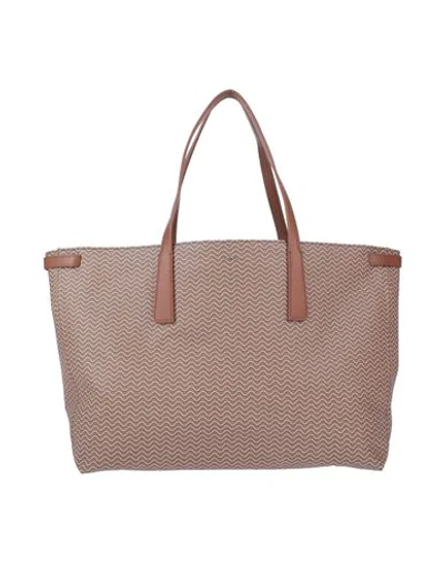 Shop Zanellato Woman Handbag Khaki Size - Soft Leather In Beige