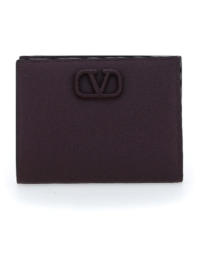 Shop Valentino Wallet In Rubin