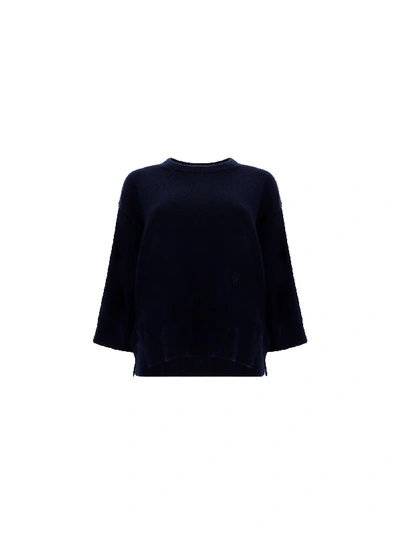 Shop Chloé Sweater In Iconic Navy