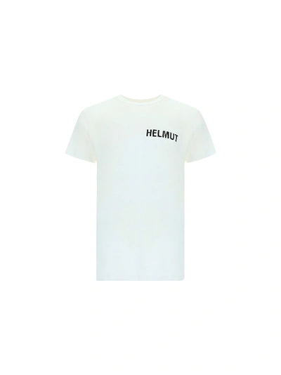 Shop Helmut Lang T-shirt In Chalk White