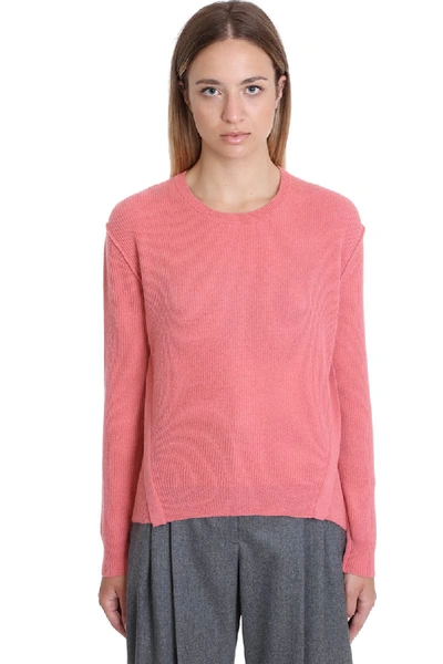 Shop Stella Mccartney Knitwear In Rose-pink Wool