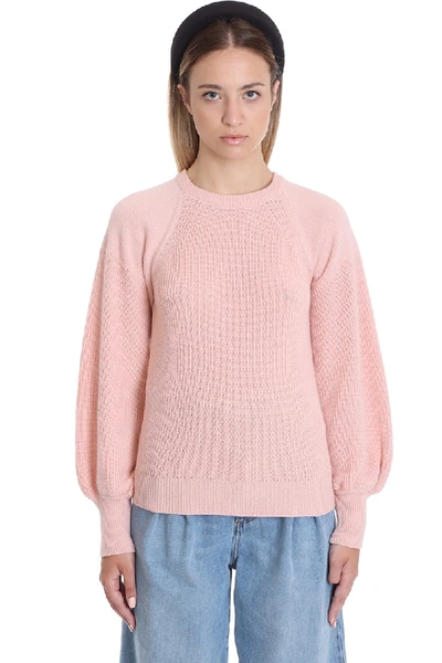 Shop Red Valentino Knitwear In Rose-pink Wool