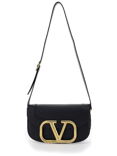 Shop Valentino Shoulder Bag In Nero
