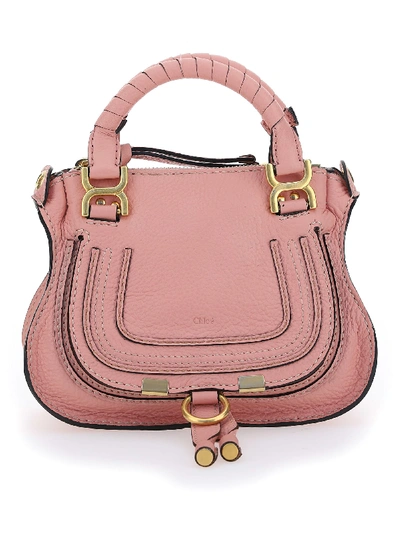 Shop Chloé Mini Handbag In Fallow Pink