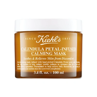 Shop Kiehl's Since 1851 Calendula Petal-infused Calming Mask With Aloe Vera 3.4 oz/ 100 ml