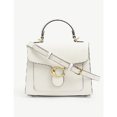 Shop Coach Tabby Top-handle Leather Tote Bag