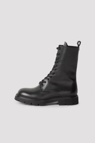 Shop Filippa K Krisha Laced Boot In Black