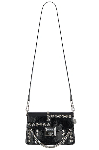 Shop Givenchy Small Gv3 Bag In Black