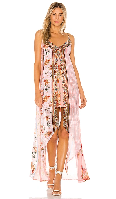 Shop Agua Bendita X Revolve Victoria Maxi Dress In Pink