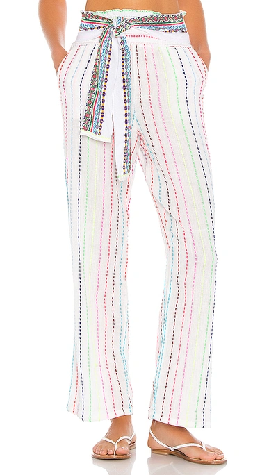 Shop Pitusa High Rise Comfy Pant In White