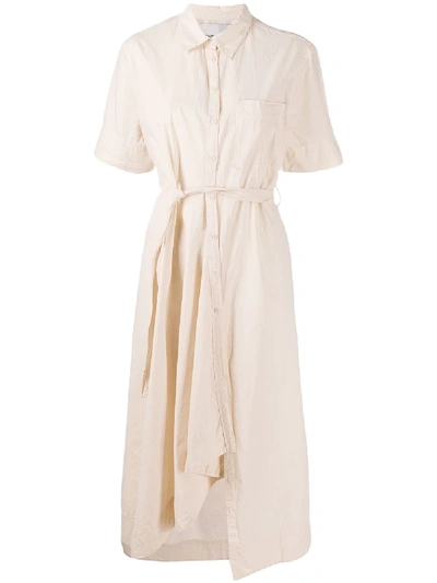 Shop Henrik Vibskov Firm Shirt Dress In Neutrals