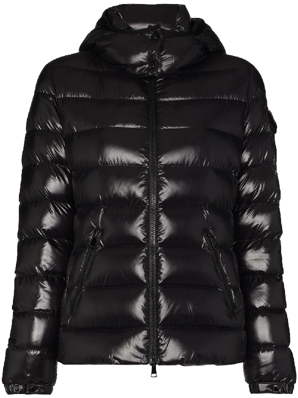 moncler black logo jacket