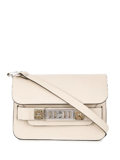 Shop Proenza Schouler Mini Ps11 Shoulder Bag In White