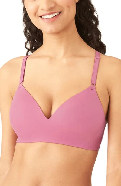 Shop B.tempt'd By Wacoal Future Foundation Wireless Racerback Bra In Red Violet
