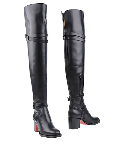 Shop Christian Louboutin Boots In Black