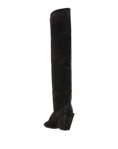 Shop Elena Iachi Boots In Dark Brown