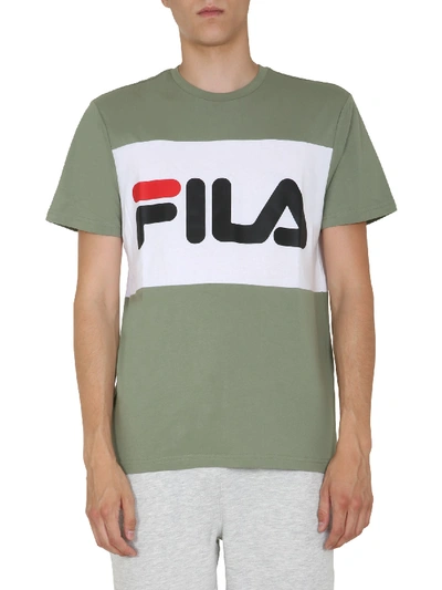 Shop Fila Day T-shirt In Verde