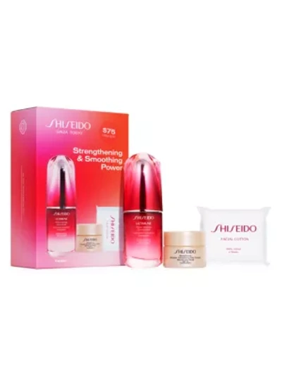 Shop Shiseido Strengthening & Smoothing Power 3-piece Set - $117 Value