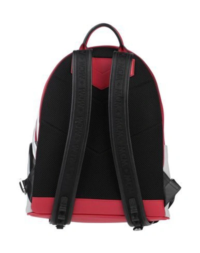Shop Mcm Backpack & Fanny Pack In Red