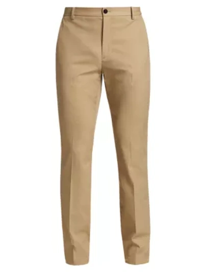 Shop 7 For All Mankind Ace Slim-fit Trousers In Khaki