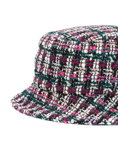 Shop Maison Michel Jason Hat In Multicolor