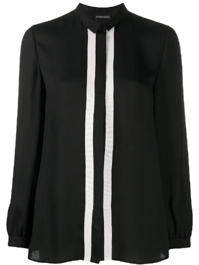 Shop Emporio Armani Shirt In Black