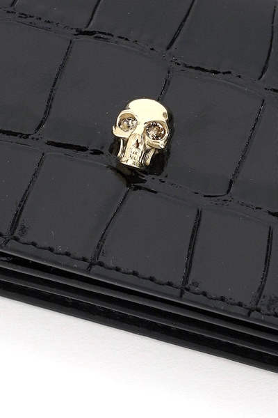 Shop Alexander Mcqueen Skull Micro Bag In Black