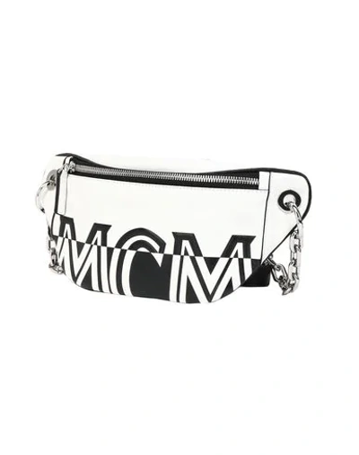 Shop Mcm Handbags In White