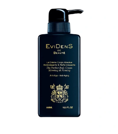 Shop Evidens De Beauté The Perfect Body Cream Slimming & Firming (500ml) In White