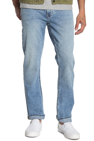 Shop Hudson Blake Slim Straight Jeans In Blue Blush