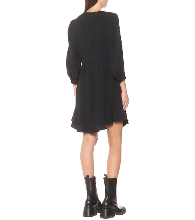 Shop Chloé Cady Minidress In Black