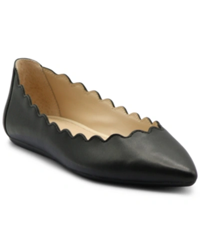 Shop Adrienne Vittadini Women's Fox Flats Women's Shoes In Black