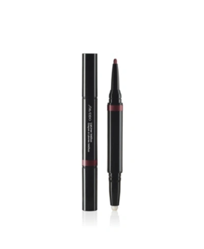 Shop Shiseido Lip Primer 0.9g And Liner Duo 0.2g In 11 Plum