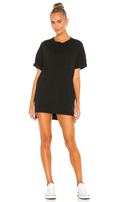 Shop Electric & Rose Catalina Tshirt Dress In Onyx