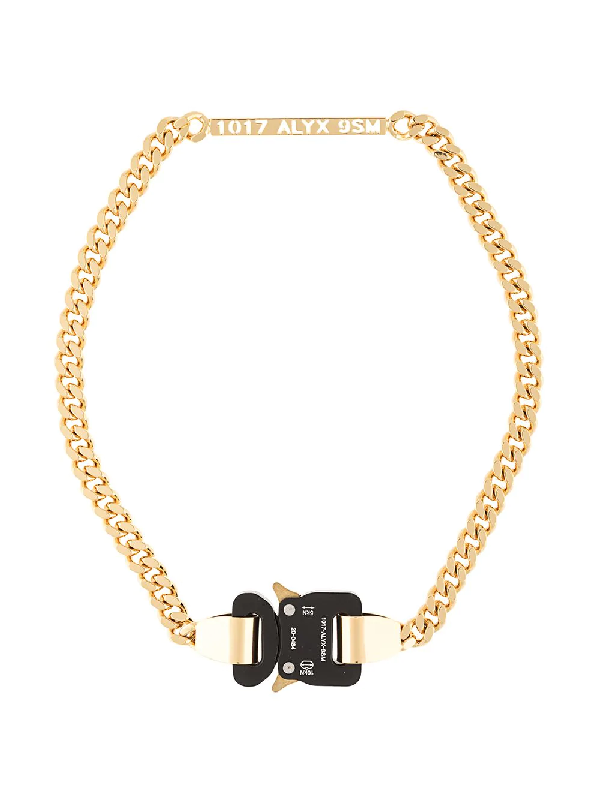 Alyx Chain-link Buckled Necklace In Gold | ModeSens