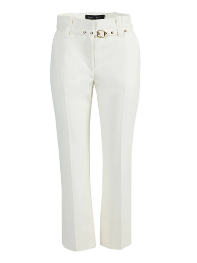Shop Proenza Schouler White Belted Tuxedo Pants