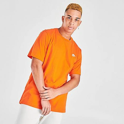 Shop Nike Sportswear Club T-shirt In Electro Orange
