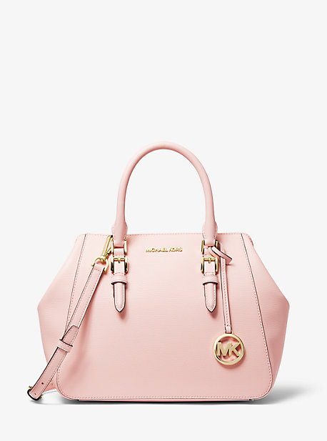 michael kors large leather satchel