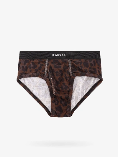 Shop Tom Ford Slip In Brown