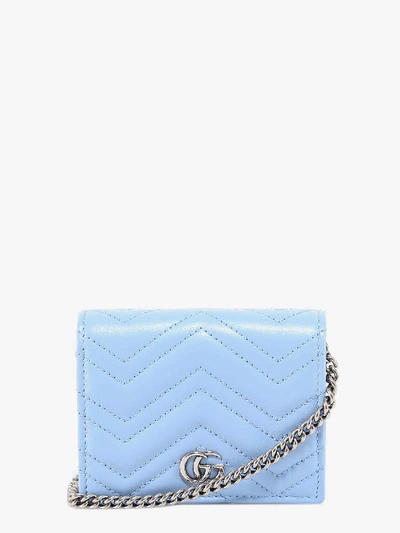 Shop Gucci Wallet In Blue