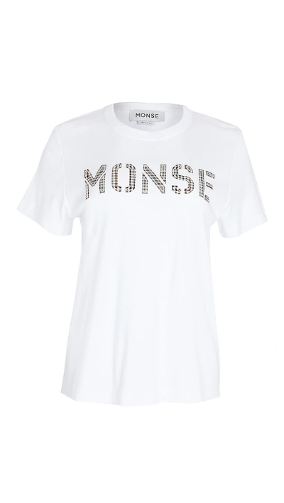 Shop Monse Tee In White