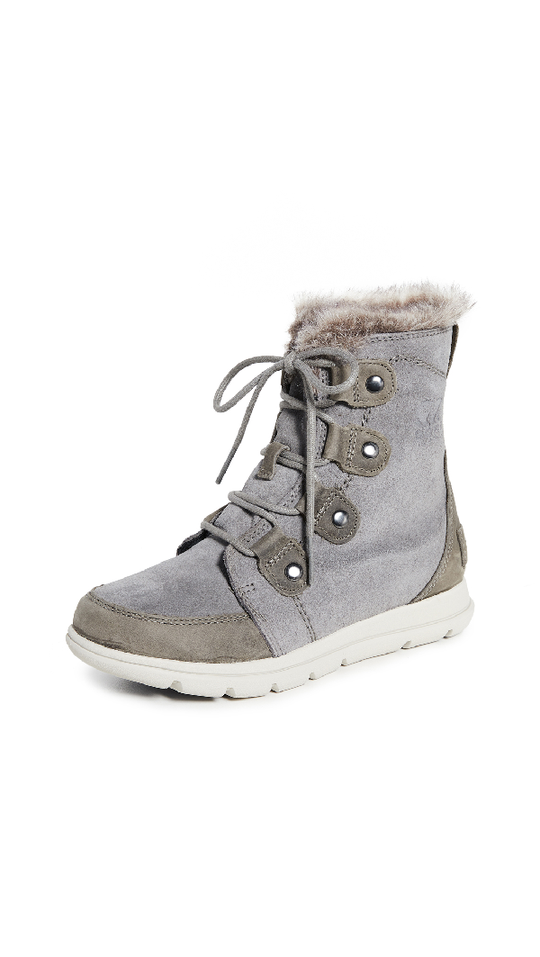 sorel grey explorer joan boots