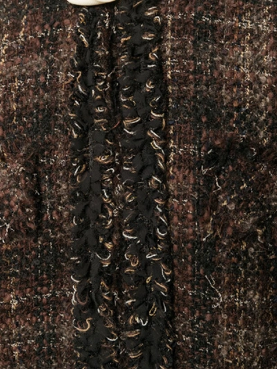 Shop Dolce & Gabbana Tweed Jacket In Multicolor